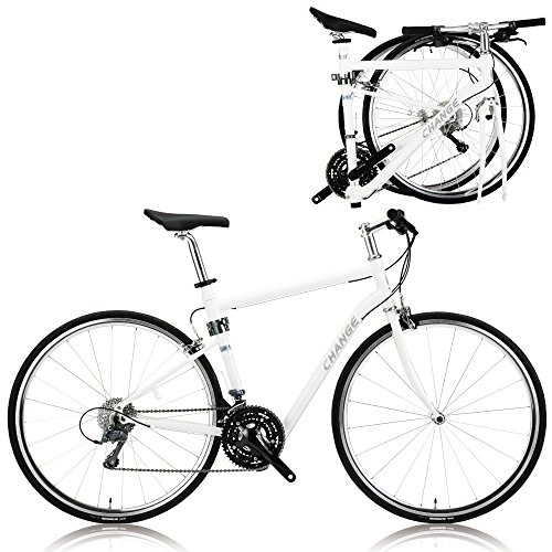 Folding Mountain Bike : CHANGE Lightweight Full Size Road Folding Bike Shimano 24 Speeds DF-702W