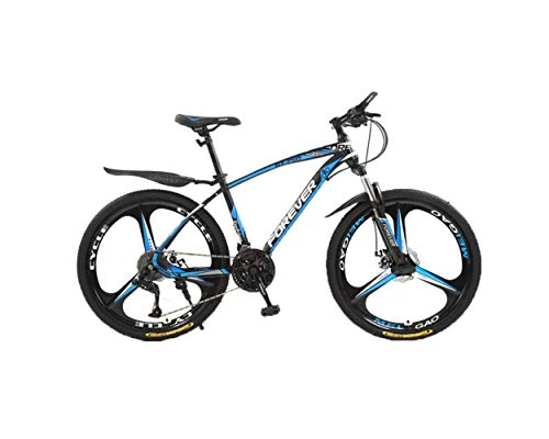 Folding Mountain Bike : CNAJOI-TDFY Mountain Bike 26 Inches, MTB Bicycle with 3 / 6Cutter Wheel, 30-Speed Lightweight Hardtail Mountain Bicycle High-carbon Steel Full Suspension Frame Off-Road Cycling