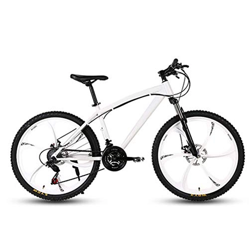 Folding Mountain Bike : LPsweet Bikes for Adults, Aluminum Alloy Frame Variable Speed Small Portable Ultra Light Easy Folding And Carry Design Convenient And Fast Commuting, White, 21speed