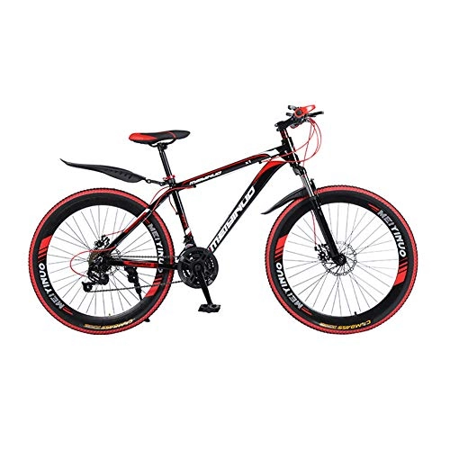 Folding Mountain Bike : LQLD Folding Bicycles, Full Suspension Bicycle Steel Carbon Mountain Bicycles with Anti-Sticking / Explosion-Proof / Wear-Resistant Tire Make Riding Safer, 40 cutter wheels, 27 speed
