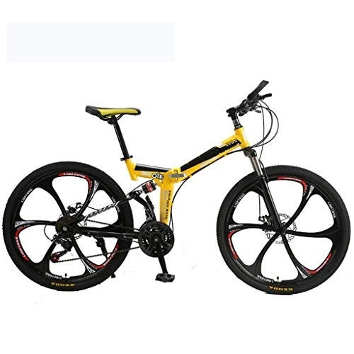 Folding Mountain Bike : Nfudishpu Overdrive hard tail mountain bike folding bicycle bike 26" wheel 21 / 24 speed of, 21 speed
