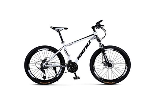 Folding Mountain Bike : SEESEE.U Mountain Bike Adult Mountain Bike 26 inch 30 Speed One Wheel Off-Road Variable Speed Shock Absorber Men and Women Bicycle Bicycle, C, A