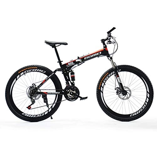 Folding Mountain Bike : WZB Mountain Bike / Bicycles, 26'' wheel Lightweight Aluminium Frame 27 Speeds SHIMANO Disc Brake, 11