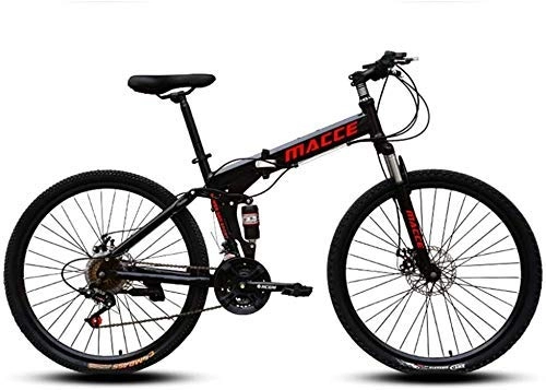 Folding Mountain Bike : YLJYJ City Bike Folding, Folding Bike Exercise, Folding Bikes for Men, City Commuter Bicycle Perfect for Road Or Dirt Trail Touring