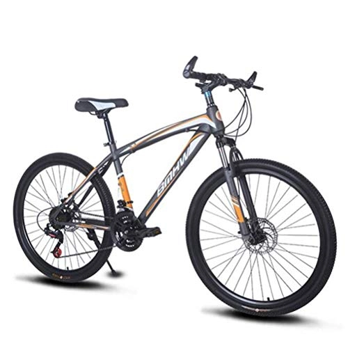 Folding Mountain Bike : YOUSR Steel Frame 26 Inch Mens MTB, Commuter City Hardtail Bicycle Unisex 21 Speed Mountain Bike B