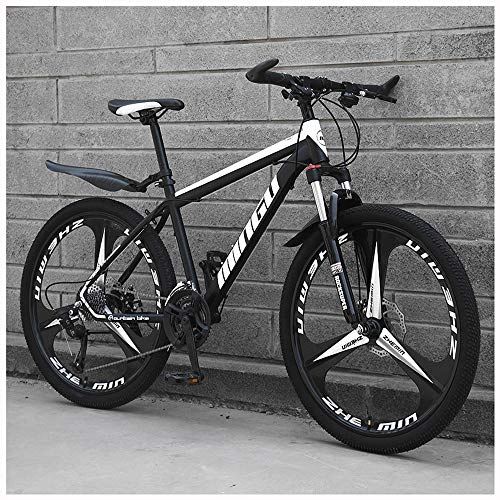 Folding Mountain Bike : ZMCOV Mountain Bike Adult Men And Women, Variable Speed Students Off-Road Shock Absorption Bicycles, Youth Lightweight Road Bikes, 24 Speed, 26Inch