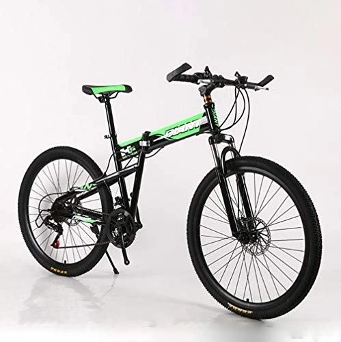 Folding Mountain Bike : ZXCY 26 Inch Variable Speed Mountain Bike for Adult Men Women Road Bike Folding Cycling High Carbon Steel Bicycles Outdoor Exercise Bike with Adjustable Seat, B