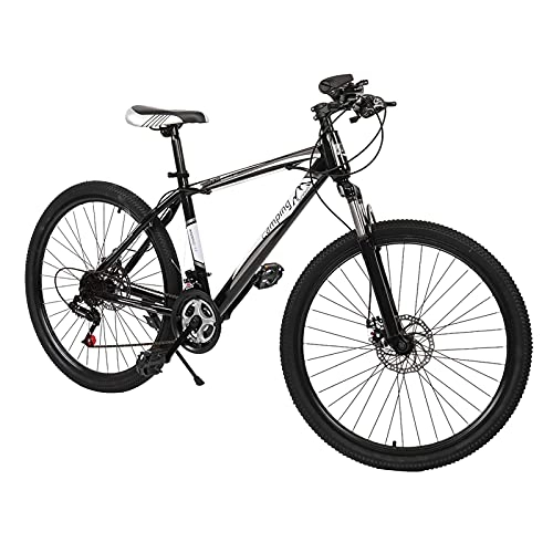 Mountain Bike : 21-Speed Mountain Bike, Road Bike with Double-kill Disc Brake System, Adapt To All Kinds Of Complicated Roads, Suspension MTB Bikes