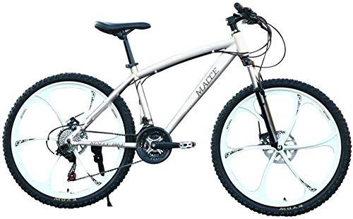 Mountain Bike : 26 inch carbon steel mountain bike 24-speed bike MTB with full suspension and stylish 6-spoke rims portable folding bike for adults youth and children-Wei-24 Speed