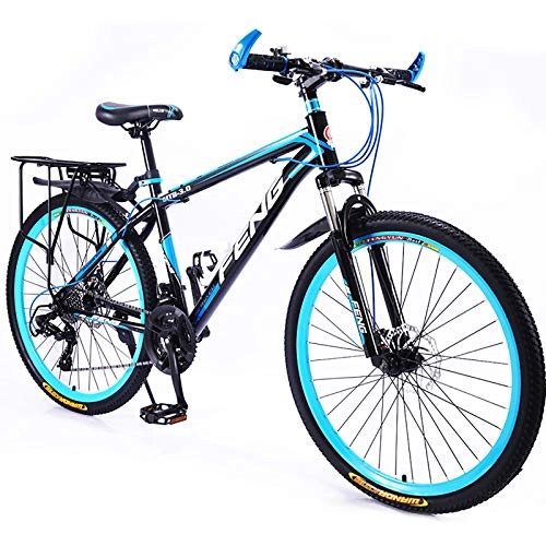 Mountain Bike : 26 Inch Hardtail Mountain Bikes, 21-speed Shimano Drivetrain, With Lock & Pump & Bell & Assembly Tool, Adult Student Outdoors Sport Exercise Bicycle
