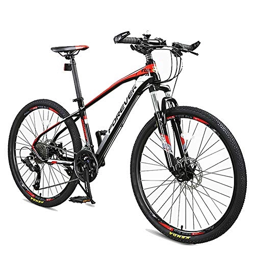 Mountain Bike : 27.5 Inch Mountain Bike, Aluminum Alloy Frame, Hard Tail Bike, 27-Speed City Bikes for Men And Women, Suitable for Tall People