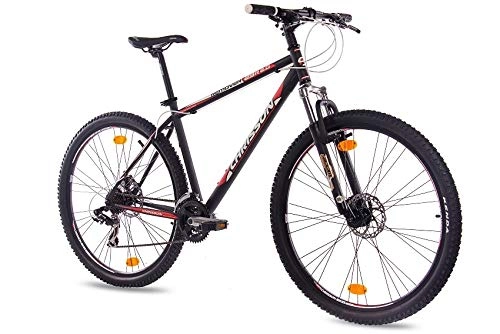 Mountain Bike : 29" MTB Mountain bike - Chrisson remover 2.0with 21 g Shimano 2xDISK, matte black