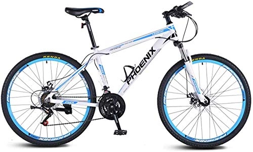 Mountain Bike : Abrahmliy 21 Speed Mountain Bicycle Lightweight Aluminum Alloy Frame Shock-Absorbing Front Fork Kone Disc Brakes Off-Road Road Bike for Student Men Women-C_26 inches