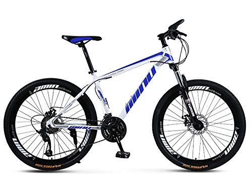 Mountain Bike : Adult Mountain Bike, 26 inch 21-Speed Bicycle Full Suspension MTB ​​Gears Dual Disc Brakes Mountain Bicycle Mini Bike Small Portable For Outdoor Sport road bicycle for men ladies womens B 24 speed