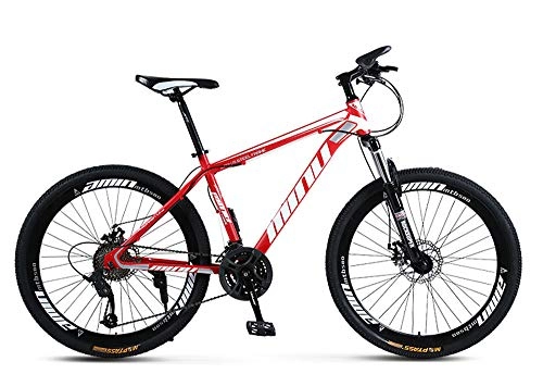 Mountain Bike : Adult Mountain Bike, 26 inch 21-Speed Bicycle Full Suspension MTB Gears Dual Disc Brakes Mountain Bicycle Mini Bike Small Portable For Outdoor Sport road bicycle for men ladies womens E 30 speed