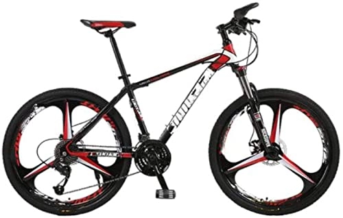 Mountain Bike : Adult mountain bike- Adult Mountain Cross- Bikes, for Men and Women Speed Sports Cars Light Road Racing, for in Urban Environments and Commuting To Get Off Work (Color:Black)