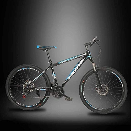Mountain Bike : Adult Variable Speed 26 Inch Mountain Bike 21-24 - 27 speeds Lightweight Aluminium Alloy Frame Bikes Shock Absorption Dual Disc Brake Bicycle-D_24speed