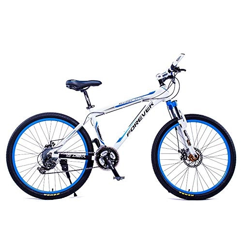 Mountain Bike : AI CHEN Mountain Bike 24 Speed Double Disc Brake with Aluminium Frame for Students and Students Bicycle for Adults