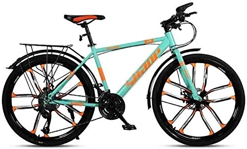 Mountain Bike : aipipl Bicycle Adult Road Bicycles Mountain Bike MTB Adjustable Speed For Men And Women 26in Wheels Double Disc Brake Off-road Bike