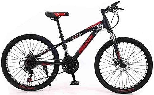 Mountain Bike : aipipl Bicycle MTB Adult Mountain Bike Teens Road Bicycles For Men And Women Wheels Adjustable 21 Speed Double Disc Brake Off-road Bike