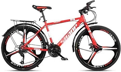 Mountain Bike : aipipl MTB Bicycle Road Bicycles Mountain Bike Adult Adjustable Speed For Men And Women 26in Wheels Double Disc Brake Off-road Bike