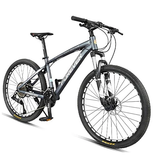 Mountain Bike : AZYQ 36-Speed Mountain Bikes, Overdrive 26 inch Full Suspension Aluminum Frame Bicycle, Men's Women Adult Mountain Trail Bike