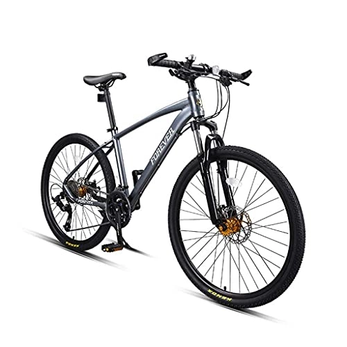 Mountain Bike : BaiHogi Professional Racing Bike, 27-Speed Mountain Bike Men and Women Variable Speed Double Shock-Absorbing Lightweight Bicycle Aluminum Alloy Frame, 26 Inches a, a (Color : A, Size : 26 inches)