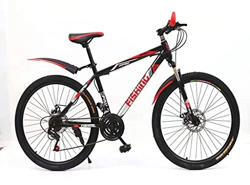 Mountain Bike : BaiHogi Professional Racing Bike, Adult Mountain Bike 26-Inch Variable Speed Off-Road Shock Absorber for Men and Women Bicycles is Easy to Install (Color : -, Size : -)