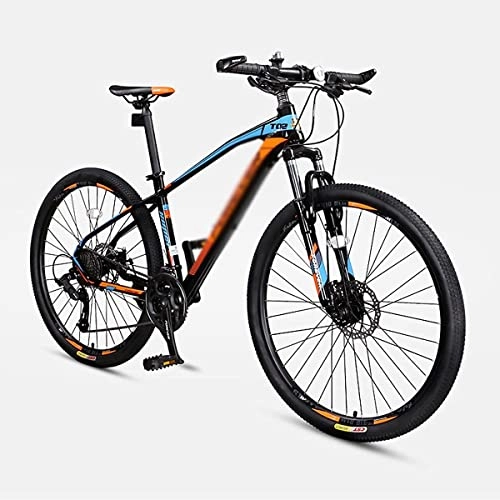 Mountain Bike : BaiHogi Professional Racing Bike, Adult Mountain Bike, 26” Wheels, Suspension Fork, 27 Speed Shifters, Dual-Disc Brakes, Unisex MTB Bikes for Women and Men / C (Color : C, Size : -)