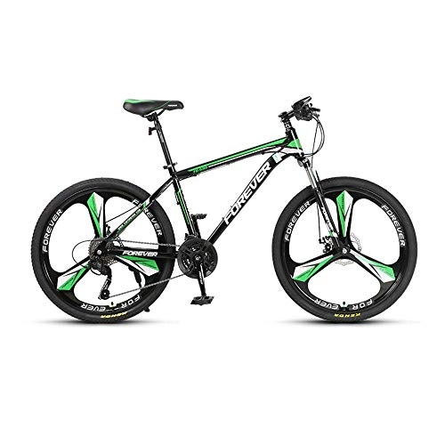 Mountain Bike : Bike, 26 Inch Thick Wheel Mountain Bike, Dual Disc Brake Bicycle, 27 Speed Mountain Trail Bike, for Adult and Teens, Anti-Slip, Adapt to Various terrains / B / 170x97cm