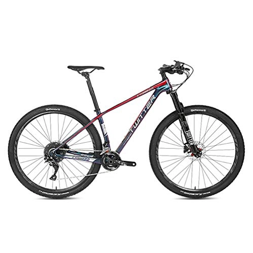 Mountain Bike : BIKERISK Carbon fiber 18k mountain bike 22 / 33 speed off-road riding mountain bike 27.5 / 29 inch, 22speed, 29×17