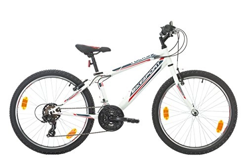 Mountain Bike : Bikesport ROCKY Children's Boys Bike Bicycle 24 inches, Shimano Gears