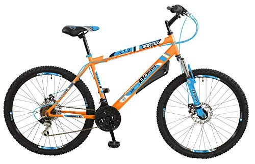 Mountain Bike : Boss Men's's B3260105 Vortex G18, Orange / Blue, 26