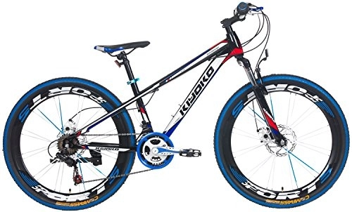 Mountain Bike : Boy Bike Mountainbike MTB Popal Kiyoko 26 Inch Shimano SIS 18 Speed Blue 95% Assembled