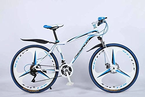 Mountain Bike : Ceiling Pendant Adult-bcycles BMX 26In 27-Speed Mountain Bike For Adult, Lightweight Aluminum Alloy Full Frame, Wheel Front Suspension Mens Bicycle, Disc Brake (Color : Blue, Size : C)