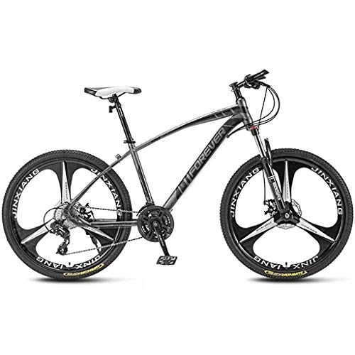 Mountain Bike : Ceiling Pendant Adult-bcycles BMX Bicycle Bike 27.5 Inch, 3-Spoke Wheels, Lock Front Fork, Off-Road Bicycle, Double Disc Brake, 4 Speeds Available, For Men Women (Color : D, Size : 30 speed)