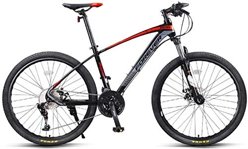 Mountain Bike : Ceiling Pendant Adult-bcycles BMX Mountain Bicycle, Full Suspension Mens Mountain Bike 26" Frame 33-Speed Oil Disc Brake Speed Bike Off-Road Racing (Color : Red)
