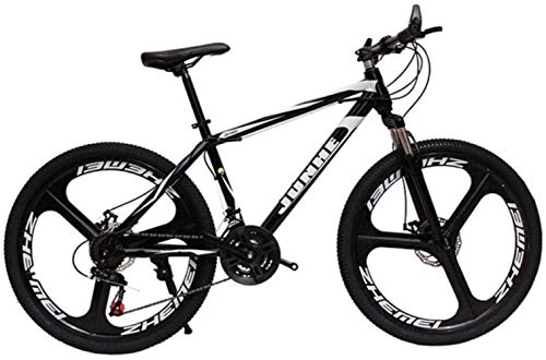 Mountain Bike : Ceiling Pendant Adult-bcycles BMX Mountain Bike Student Bicycle Double Disc Brake Speed Change Mountain Bike Men And Women Adult Car-All Black-three Cutter Wheel_26 Inch 27 Speed