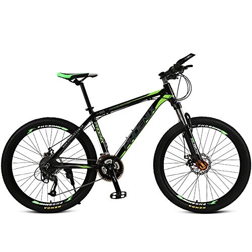 Mountain Bike : CHEZI bicyclemountain bike bicycle aluminium alloy speed adult bicycle disc brakes men and women 26 inch 27 speed