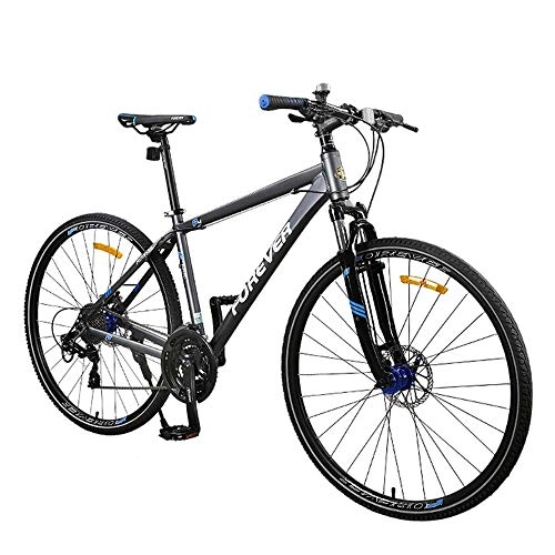 Mountain Bike : CHEZI Mountain Bike Mountain Road Bike Combined with Bicycle Speed 27 Shock Absorber Aluminium Alloy Frame