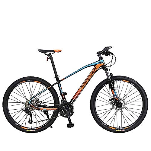 Mountain Bike : CHJ Mountain Bike, 27.5-Inch Hard Tail Bike, Aluminum Alloy Frame, Outdoor Sports And Fitness for Men and Women, 27-Speed