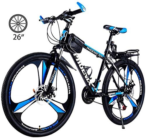 Mountain Bike : Citybike, Trekking Bicycle Cross Trekking Bikes 26-inch Disc Brake Bicycle Shock Absorbing Off-Road Racing Bike Student Variable Speed-26inch / 21 speed_B