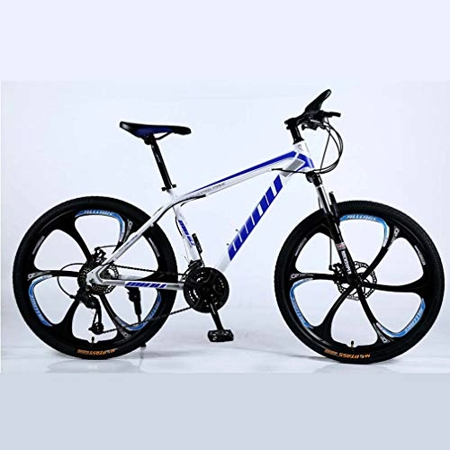 Mountain Bike : Cloth-YG Adult Mountain Bike, Beach Snowmobile Bicycle, Double Disc Brake Bikes, 26 Inch Aluminum Alloy Wheels Bicycles, Man Woman General Purpose, C, 21 speed