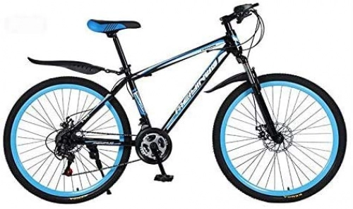 Mountain Bike : CLOTHES Commuter City Road Bike Hardtail Mountain Bike Bicycle, PVC And All Aluminum Pedals, High Carbon Steel And Aluminum Alloy Frame, Double Disc Brake, 26 Inch Wheels Unisex