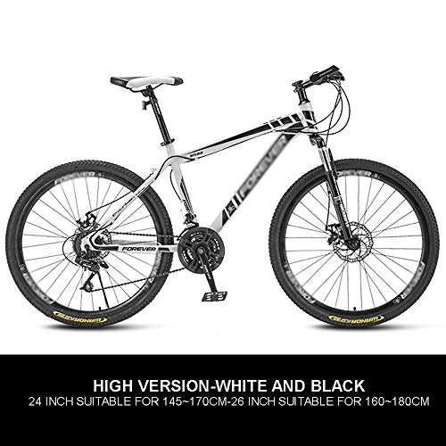 Mountain Bike : COKECO 27.5" Men's Bike for a Path, Trail Mountains, Aluminum Full Suspension Frame, Twist Shifters Through 21 Speeds Aluminum Full Mountain Bike, Stone Mountain 26 inch 21-Speed Bicycle