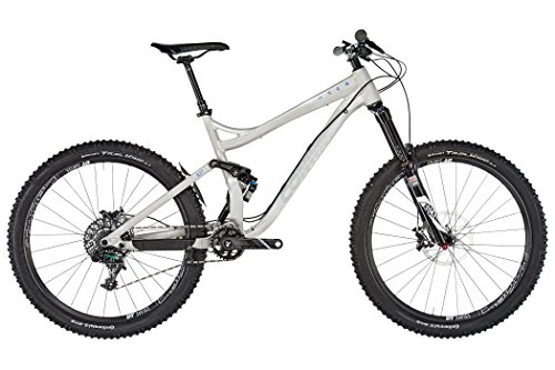 Mountain Bike : Conway WME 827 Alu MTB Full Suspension grey / silver Frame size 44 cm 2018 Full suspension enduro bike