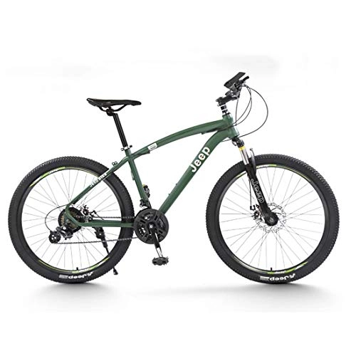 Mountain Bike : CPY-EX 26 Inch, Mountain Bike, 24 / 27 Speed, Double Disc Brake System, Black, Red, Green, Spoke Bicycle, A, 27