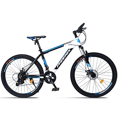 Mountain Bike : CPY-EX 27.5 inch Mountain Bike Adult Male And Female Youth Variable Speed Double Shock Disc Brake Racing Student Off-Road Bicycle, A