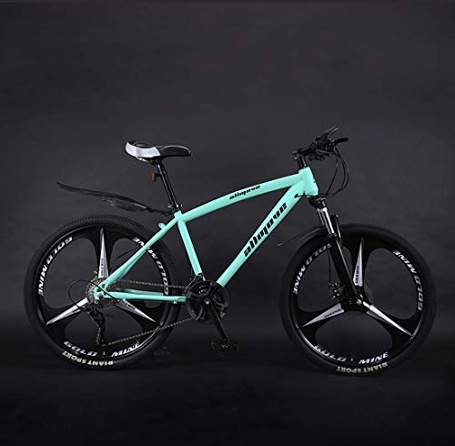 Mountain Bike : CPY-EX Mountain Bike Bicycle, 26 Inch Mountain Bike, PVC And All Aluminum Pedals And Rubber Grip, Aluminum Alloy Frame, Double Disc Brake, (21 / 24 / 27 / 30 Speed), A, 30