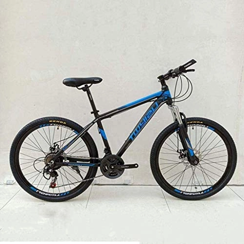 Mountain Bike : CSS Bicycle, Mountain Bike, Road Bicycle, Hard Tail Bike, 26 inch 21 Speed Bike, Aluminum Alloy Shock Absorption Bicycle 6-11, Black Blue